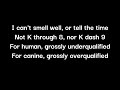 Sidney Gish Imposter Syndrome Lyrics Video