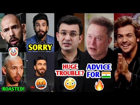Indians are VERY ANGRY on him...😡| Ranveer Singh SORRY, Elon Musk, Subhankar Mishra, Ashish, Andrew 