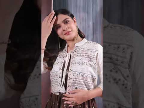 VE Fashion Talk The Glow Zone Heavy Rayon 14 Kg Wholesale Kurti With Jacket Catalog – product video thumbnail