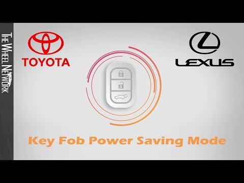 Toyota Key Fob Power Saving Mode Tutorial