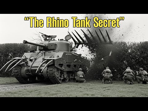 The Genius Mechanic Who Saved D-Day | The Untold Story of Curtis Cullen & the Sherman “Rhino”