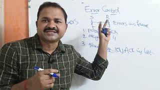 Error Control in Data link layer || Design Issues || Error Detection and Correction  || CN