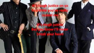 The Rolling Stones - Rough Justice (with lyrics)