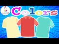 COLORS Vocab With T SHIRTS For KIDS Colors Vocabulary For Children