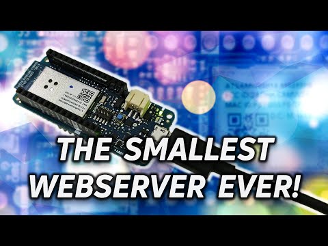 The World's Smallest Web Server (Arduino MKR1000 with WiFi)
