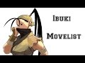 Street Fighter III: 3rd Strike - Ibuki Move List
