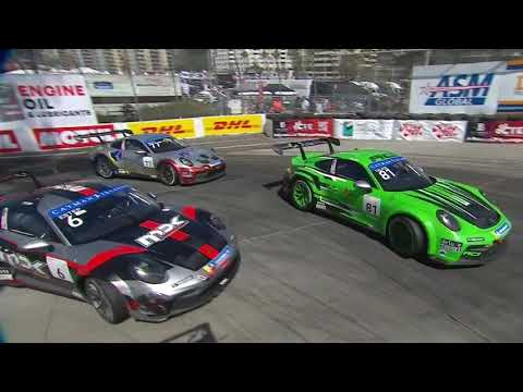 Race 2 – 2022 Porsche Carrera Cup North America At Long Beach Street Circuit