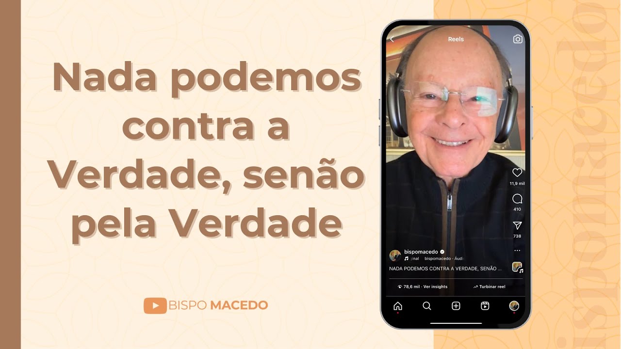 Nada podemos contra a Verdade, senão pela Verdade - Meditação Matinal 27/01/25