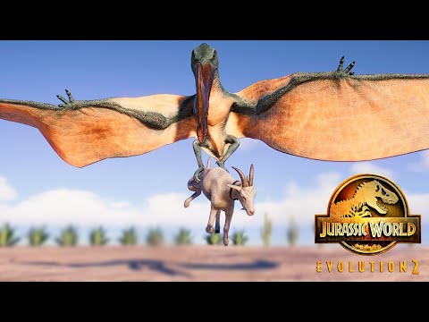 ALL Flying GOAT Hunters - Pterasaurs  | Jurassic World Evolution 2
