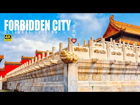 Walking in the Forbidden City, the Architecture Masterpiece of China  | 4K HDR