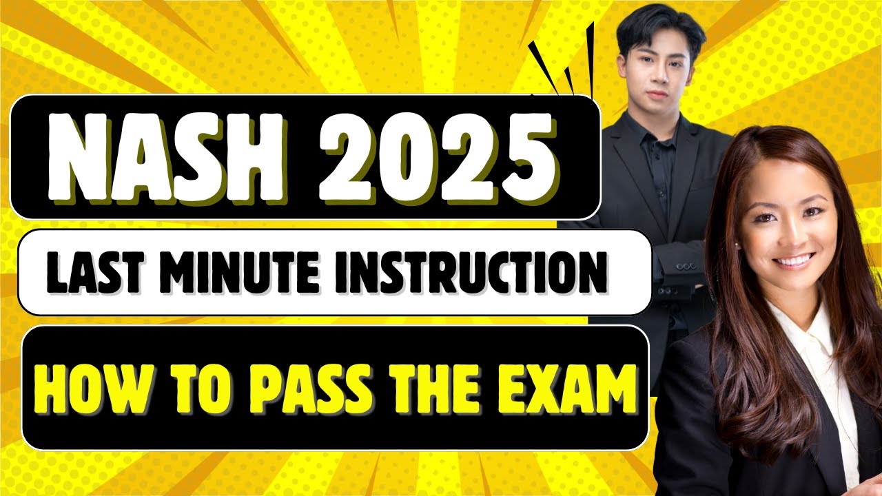 How to Ace NQESH 2025 | NASH 2025 Final Coaching Tips & Test Strategy