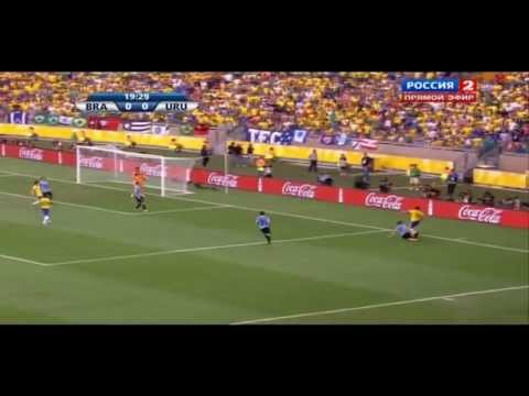 Martín Cáceres against Brazil. ◆ Brazil 2-1 Uruguay HD [720] ◆