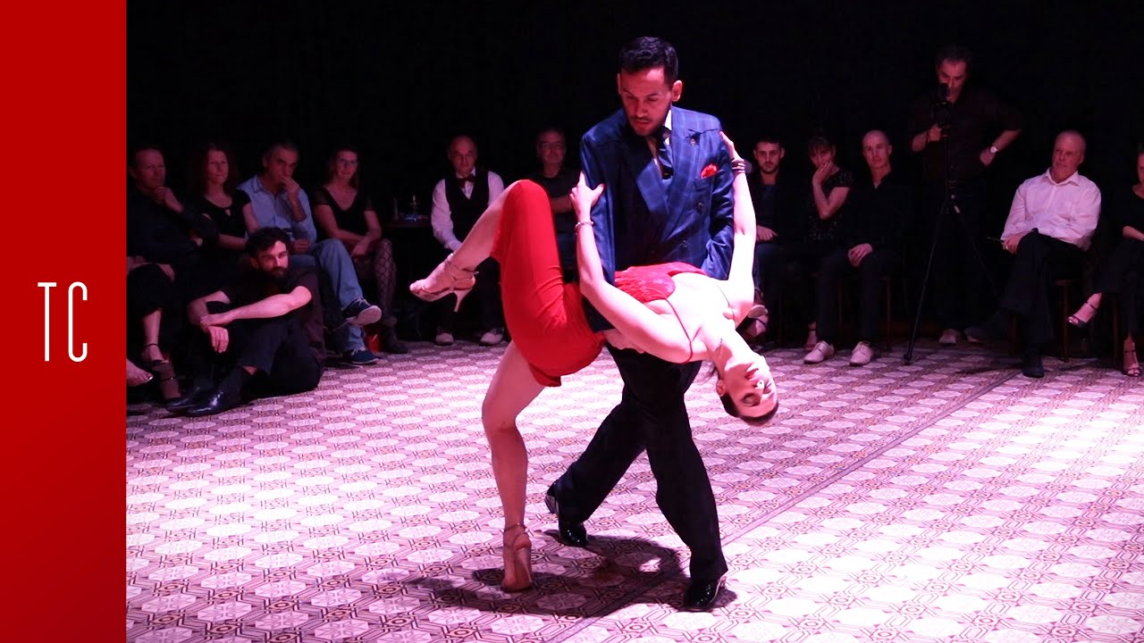 Tango: Laura D'Anna y Sebastián Acosta, 7/12/2017, Patio de Tango 2/4