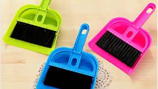 mini desk brush and dustpan