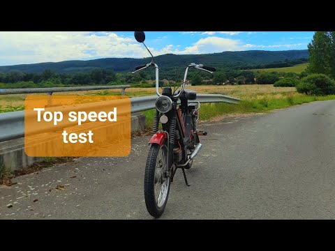 Top Speed Test Babetta 210