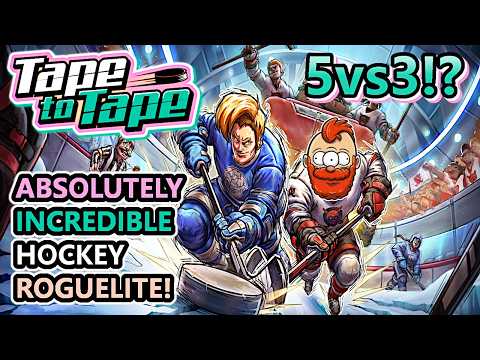 An Absolutely INSANE NEW Game Mode! The BEST Modern Hockey Game Is A Roguelite! | Tape To Tape