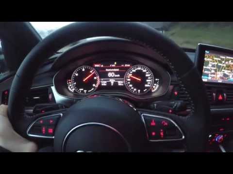 Audi A6 Avant 2015 3.0 TDI quattro 218 PS 0-100 Acceleration!!!