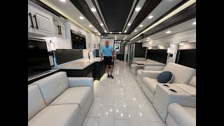 A preview image of the linked video showcasing 2026 Newmar Summit Aire 4505