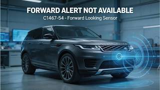 Range Rover Forward Alert Not Available C1A67-54 Forward Looking Sensor Radar Calibration