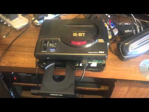 SEGA Mega CD- How to Replace the Drive Belt Tutorial on a Sega Model 1 SegaCD