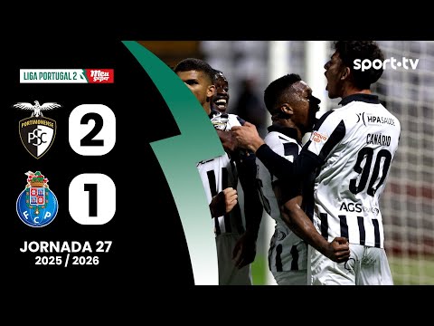 SC Sporting Clube Portimonense Portimão 2-1 FC Po...