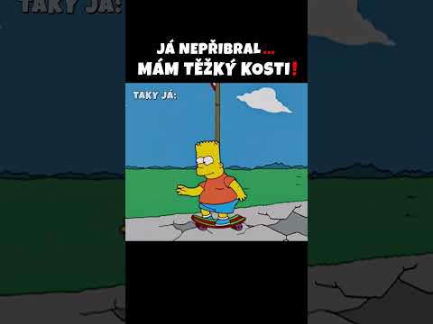 Nejsem TLUSTÝ... Mám jen TĚŽKÝ KOSTI... | YTP Shorts 326 #Erton #SimpsonovI
