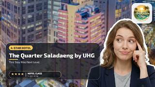 The Quarter Saladaeng by UHG - This Stay Was Next Level | Bangkok, Thailand⭐
