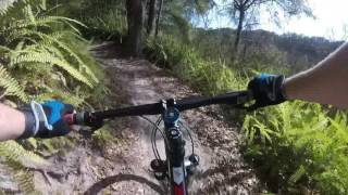 This is a POV video of Pandemonium where I show all the options (I loop back to the fork in the trail).