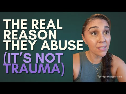 What Really Makes Them Abuse | The Truth About Control (Not Trauma)