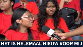 Vooroefening gymnastrade in het AK stadion I SUN WEB TV I