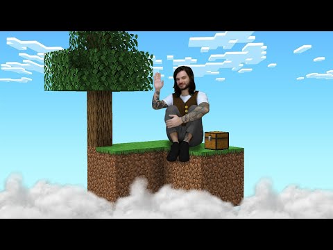 JAZZGHOST PLAYING MINECRAFT'S SKYBLOCK 1 YEARS LATER!