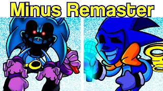 FNF: Minus Sonic.EXE Remastered FNF mod jogo online, pc baixar