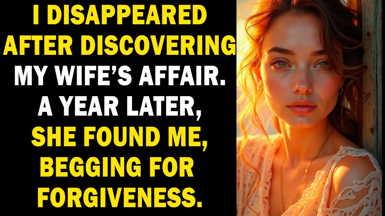 I Disappeared After My Wife’s Betrayal—A Year Later, She Begged for Forgiveness.