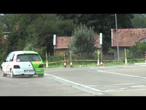 Marcin Grzywna / Dominika Postój Renault Clio 1.8 16V - KJS Przemyśl 2011-08-28