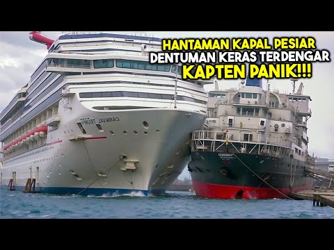 KAPAL RAKSASA RATAKAN DUA KAPAL KECIL! Inilah 10 Kejadian Tabrakan Kapal Besar yang Menegangkan
