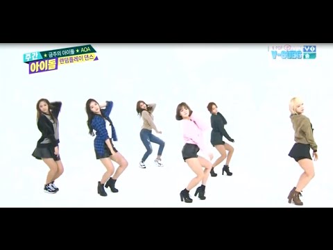 [Eng Sub] 141119 AOA (에이오에이) Random Play Dance Weekly Idol Ep 173