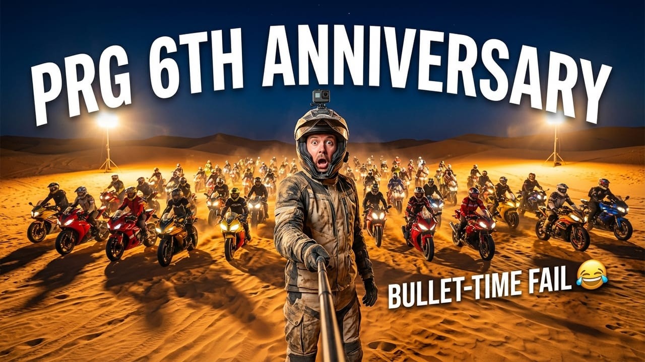 Quad Biking Chaos in the Dubai Desert — PRG Turns Six — watch the ride video
