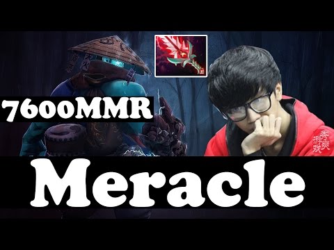 Meracle 7600 MMR Plays Storm Spirit With Bloodthorn vol 7 - Dota 2