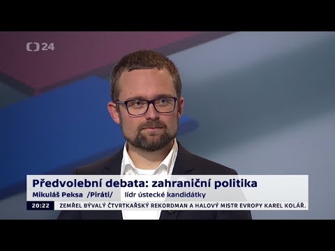 Předvolební debata 2017 - Mikuláš Peksa (sestřih vystoupení)