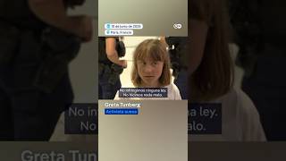 Greta Thunberg denuncia que el Ejército de Israel la detuvo en aguas internacionales