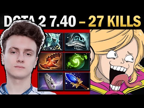 Invoker Pro Mid with 27 Kills and Overwhelming Blink - Gameplay Dota