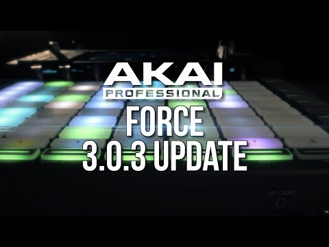 Akai Force 3.0.3 Update | Gear4music
