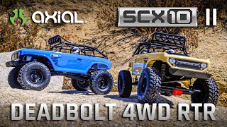 Axial SCX10 II Deadbolt 1:10 4WD RTR písková