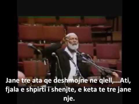 Ahmed dedat ne nje debat me 1 te krishter .