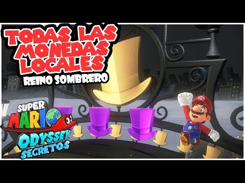 Secretos y Trucos Super Mario Odyssey #16 - Todas las monedas locales o moradas del Reino Sombrero