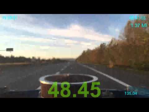 71 Valiant Scamp 340 4spd 650 HP A quick rip to 131 MPH