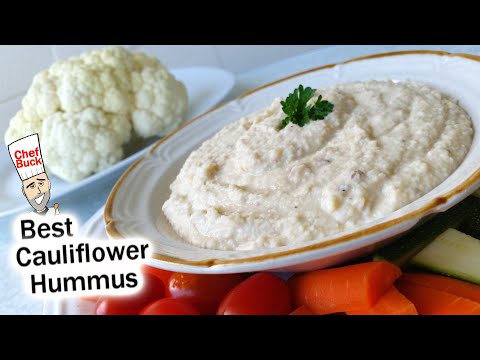 Cauliflower Hummus Recipe for Health Nuts and Hippies