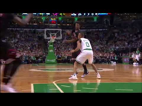 NBA, playoff 2017, Celtics vs. Bulls, Round 1, Game 5, Move 34, Anthony Morrow, highlight