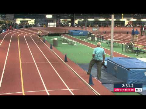 Girls 4x400m Relay EE Section 6 - New Balance Nationals Indoor 2014