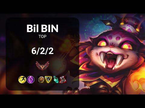 Bil Bin Gnar vs Jayce TOP - KR GRANDMASTER Patch 14.15